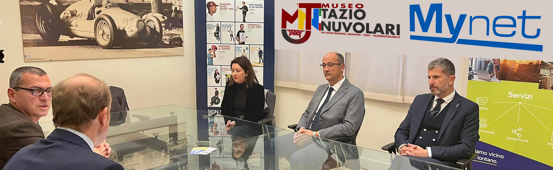 TAZIO NUVOLARI MUSEUM AND MYNET RACE TOGETHER